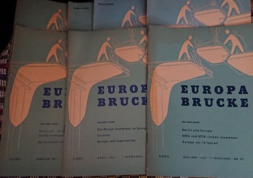 Europa brücke 1957 - europa-brücke, ewg