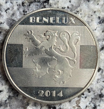 Benelux Medaille 2014 Kupfer
