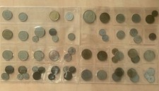 58 Münzen / Konvolut, 6x