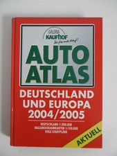 Autoatlas Deutschland Europa