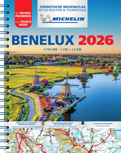 Michelin straßenatlas benelux - michelin,