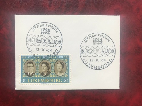 Luxemburg 1964 ersttagsbrief - luxemburg,