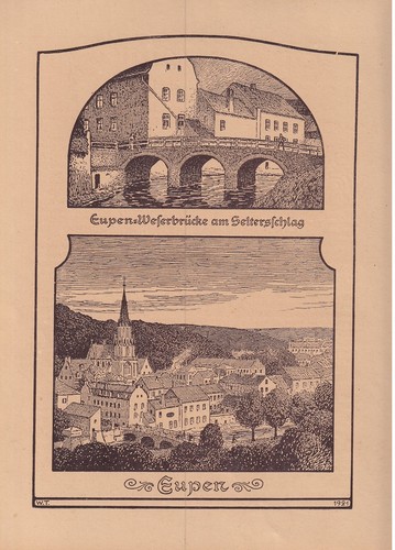 Eupen wallonien belgien - eupen, wallonien/