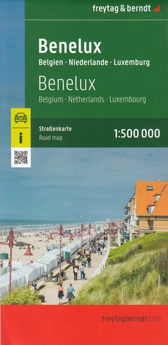 Benelux straßenkarte 500000 - straßenkarte, 1:500000