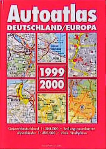 Autoatlas deutschland europa - deutschland, /europa