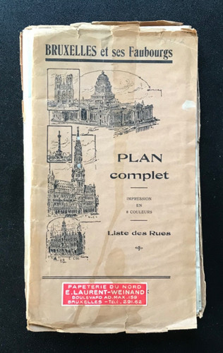 Stadtplan brüssel belgien - brüssel, in